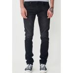 Lee Luke Slim Fit Düşük Bel Siyah Erkek Jean Pantolon - 31 - 32