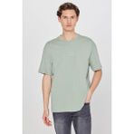 Lee Mid Logo Erkek T-Shirt L2520302306 - Yeşil