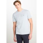 Lee ML60UFQ475 Gri Erkek Bisiklet Yaka T-Shirt - XL