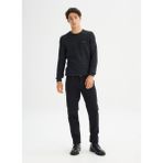 Lee Normal Bel Straight Siyah Erkek Denim Pantolon ML706HFAE Siyah Denim Pantolon