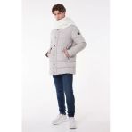 Lee Oversize Erkek Uzun Kışlık Mont - Minimalist Tasarım