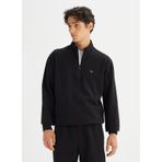 Lee Pike Interlock Half Zip Sweatshirt, S, L2520312001, Siyah, erkek