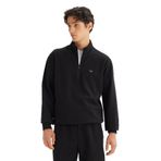 Lee Pike Interlock Half Zip Sweatshirt Siyah, M, L2520312001, Black, erkek