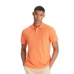 Lee Polo Yaka Tişört Erkek T-shirt, Turuncu, XL