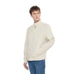 Lee Regular Fit Bej Erkek Ceket Lv57205297B48 Bomber Ceket 5003142714, Bej, 2XL