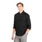 Lee Regular Fit Gömlek, L, 5003258587, Siyah, Erkek