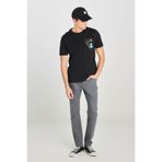 Lee Regular Fit Grafik Baskılı Siyah Erkek T-Shirt L2510319001