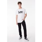 Lee Regular Fit Normal Kesim Bisiklet Yaka %100 Pamuk Beyaz Erkek T-shirt