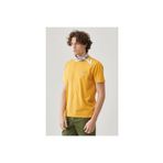 Lee Regular Fit Normal Kesim Bisiklet Yaka %100 Pamuk Sarı Erkek T-shirt