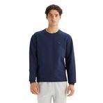 Lee Regular Fit Normal Kesim Bisiklet Yaka Baskılı Lacivert Sweatshirt, M, L2520308, DarKNavy-L2520308411, erkek