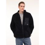 Lee Relaxed Lacivert Erkek Ceket L242446410 Sherpa Ceket - M