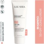 Lee Shia BB Kapatıcı 50+ SPF Güneş Kremi - Medium - 75 ml - Cilt Tonu Eşitsizliği ve Leke Görünümüne Karşı Renkli Koruma (Cica, Niasinamid)