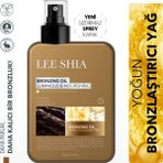 Lee Shia Yoğun Bronzlaştırıcı Yağ 150 ml Kakao ve Avokado Yağı ile Cilt Bakımı