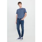 Lee Skinny Fit Çok Dar Kesim Normal Bel Çok Dar Paça Erkek Malone Mavi Esnek Jean Denim Kot Pantolon