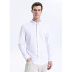 Lee Slim Fit Gömlek, L, 5003356578, Beyaz, Erkek