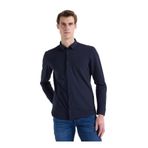 Lee Slim Fit Gömlek, M, 5003356594, Lacivert, Erkek