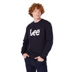 Lee Sweatshirt Erkek Sweatshirt, Lacivert, S