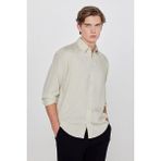 Lee Tencel Regular Fit Erkek Gömlek L2610084299 - Yeşil