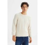 Lee Triko Ekru Erkek Kazak L2520364104 - 2XL