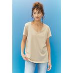 Lee V Yaka Taş Kadın T-Shirt L41JENUQ