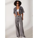 Lee Yüksek Bel Geniş Paça Rahat Kadın Denim Pantolon L32A003035