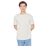 Lee%100 Pamuk Nefes Alan Kumaş Regular Fit Logo Detaylı Tişört, 2XL, L2610071, Beige-L2610071614, Erkek