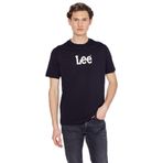 Lee%100 Pamuk Nefes Alan Kumaş Regular Fit Logo Detaylı Tişört, 2XL, L2610100, Black-L2610100001, Erkek