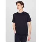 Lee%100 Pamuk Regular Fit Bisiklet Yaka Basic Tişört, XL, L2520112, Black-L2520112001, Erkek