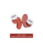 Leef Lip & Cheek Balm Set (Charm + Charge) | Dudak & Yanak Krem Allık Duo | Tint Seti