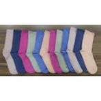 Leement Socks 12'li Bambu Soket Çorap Dört Mevsim - Çok Renkli - 35 - 39
