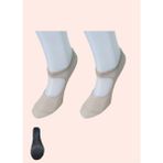 Leement Socks 2'li Yoga Plates Ve Spor Çorabı Taban Altı Kaydırmaz - Ten - 35 - 39