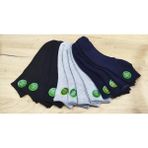 Leement Socks Erkek 12 Çift Bambu Kısa Konç Çorap - Asorti - 40 - 44