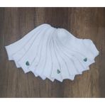 Leement Socks Erkek 12 Çift Bambu Kısa Konç Çorap - Beyaz - 40 - 44