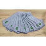 Leement Socks Erkek 12 Çift Bambu Kısa Konç Çorap - Gri - 40 - 44