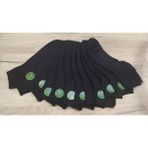 Leement Socks Erkek 12 Çift Bambu Kısa Konç Çorap - Siyah - 40 - 44