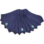 Leement Socks Erkek 12 Çift Bambu Patik Çorap Burun Dikişsiz - Lacivert - 40 - 45