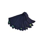 Leement socks Erkek 12 Çift Ince Yazlık Bambu Klasik Çorap lacivert 40-44