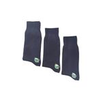 Leement socks Erkek 3 Çift Kışlık Klasik Bambu Çorap Dikişsiz Burun lacivert 40-44