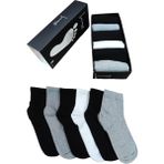 Leement Socks Erkek 6 Çift Orta Konç Seri Pamuklu Spor Çorap - Çok Renkli - 40 - 45