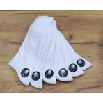 Leement Socks Erkek 6 Çift Pamuk Çorap Klasik - Beyaz - 40 - 44