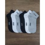 Leement Socks Erkek 6 Çift Yarım Konç Spor Çorap - Çok Renkli - 40 - 44