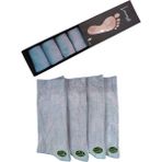 Leement Socks Erkek Bambu Dikişsiz Çorap 4 Çift Klasik - Gri - 40 - 44
