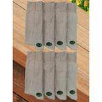Leement Socks Erkek Bambu Dikişsiz Çorap 8 Çift Klasik - Bej - 40 - 44