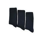 Leement socks Erkek Kışlık Termal Çorap Içi Havlu Premium Seri 3 Çift Siyah 40-44