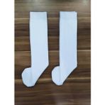 Leement Socks Kadın Bambu Dizaltı Kolej Çorabı 2 Çift - Beyaz - 36 - 40