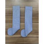 Leement Socks Kadın Bambu Dizaltı Kolej Çorabı 2 Çift - Gri - 36 - 40