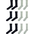 Leement Socks Pamuklu 12 Çift Asker Çorabı - Çok Renkli - 40 - 44