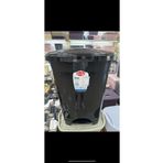 LeesHome 50 Lt Slim Pedallı Plastik Çöp Kovası Siyah Kapaklı 65X35X43 CM