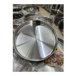 LeesHome Fırın Börek Baklava Tepsisi Paslanmaz Çelik 36 Cm