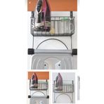 LeesHome Ütü Düzenleyici Ütü Masası Tutacağı Ütü Sepeti Çamaşır Odası Organizer Banyo Duvar Askısı
